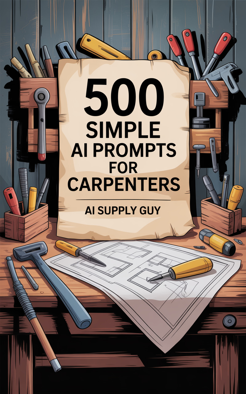 500 Simple AI Prompts for Carpenters